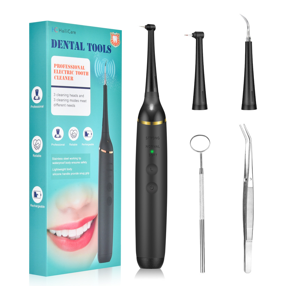 Portable electric dental scaler dental care tool adult beautiful calculus cleaning dental scaler