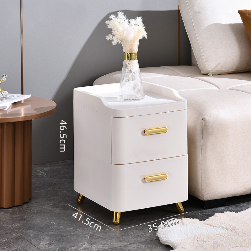 8001-2 Hot Sale Custom Plastic Baby Bedroom 2 Layers Chest of Drawers Storage Cabinet