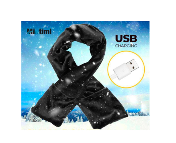 Heated Scarf USB Women Heating Scarf Couple Scarf