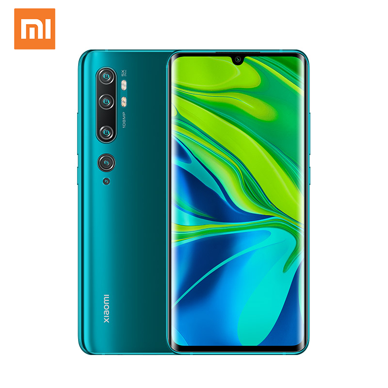 Xiaomi Mi Note 10 (CC9 Pro) 6 ГБ 128 первый в мире 108MP пятиядерный ГП камера 6,47 дюймов 3D изогнутый amoled-дисплей Mi Note 10
