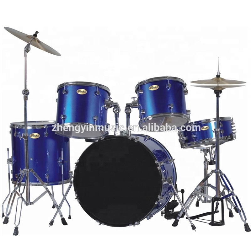 2021 Hot Sale Musical Instruments Five Drums No Cymbal Drum Set