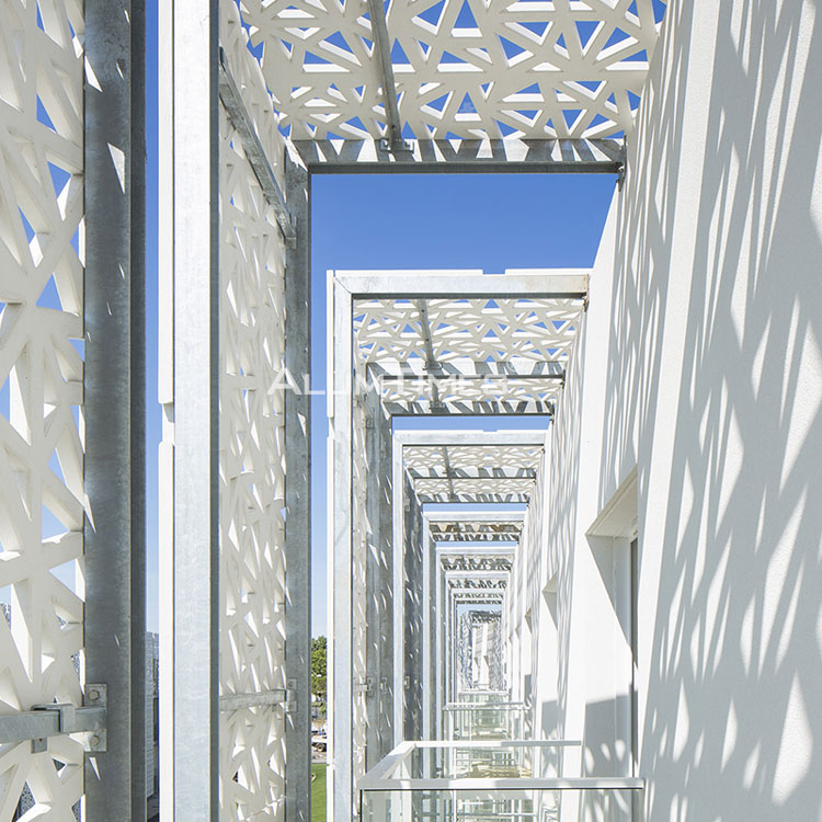 Color Coated Laser Cut Aluminum exterior wall decorative panels for designs
