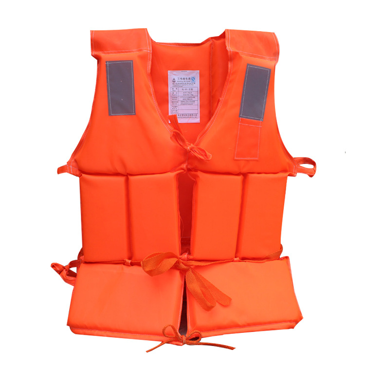 Wholesale boat rafting thicken life-saving vest foam adult swimming fishing life vest jackets watersports adults