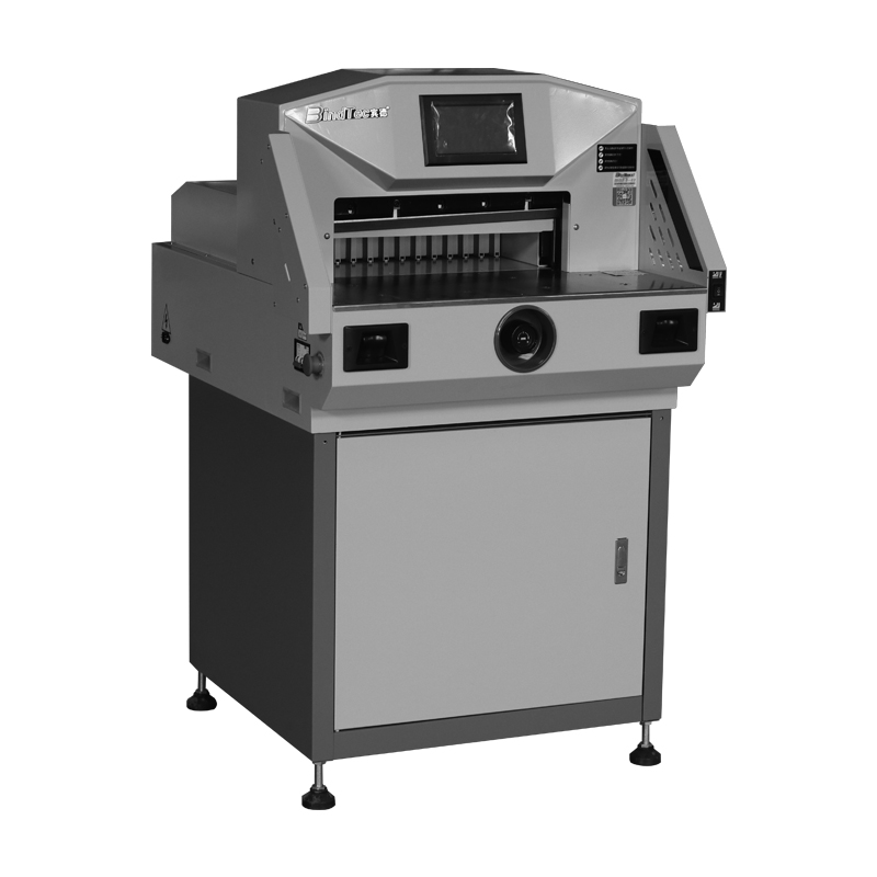 12 Programs Industrial Double Hydraulic 2 Guides Large Paper Guillotine