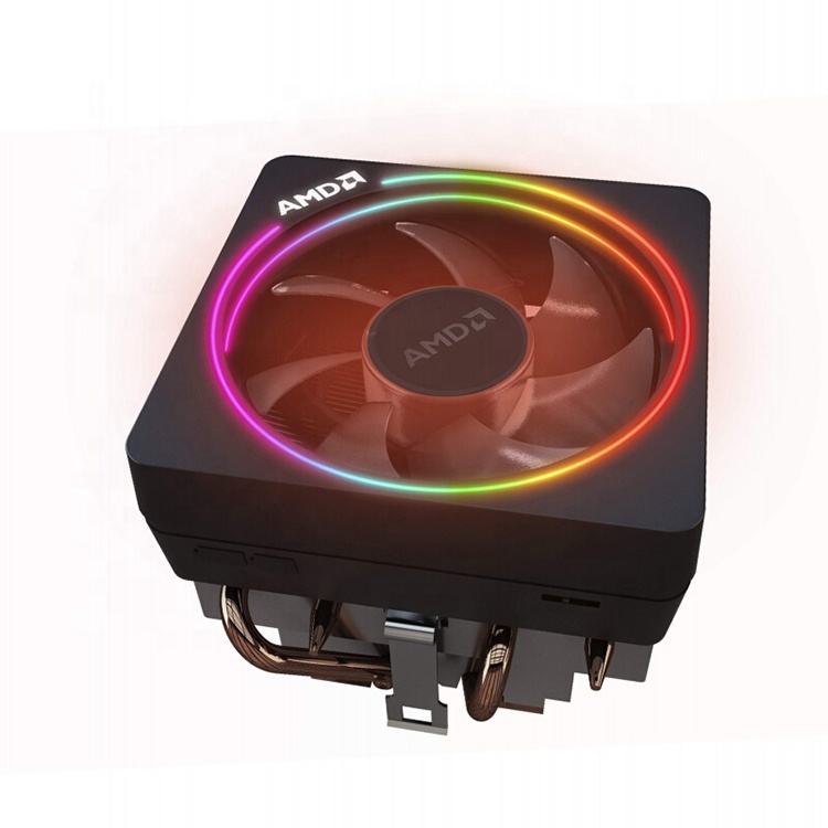 AMD оригинального Wraith Prism RGB процессорный кулер AM4 процессорный кулер для процессор 2700X 3700X Настольный RGB охладитель