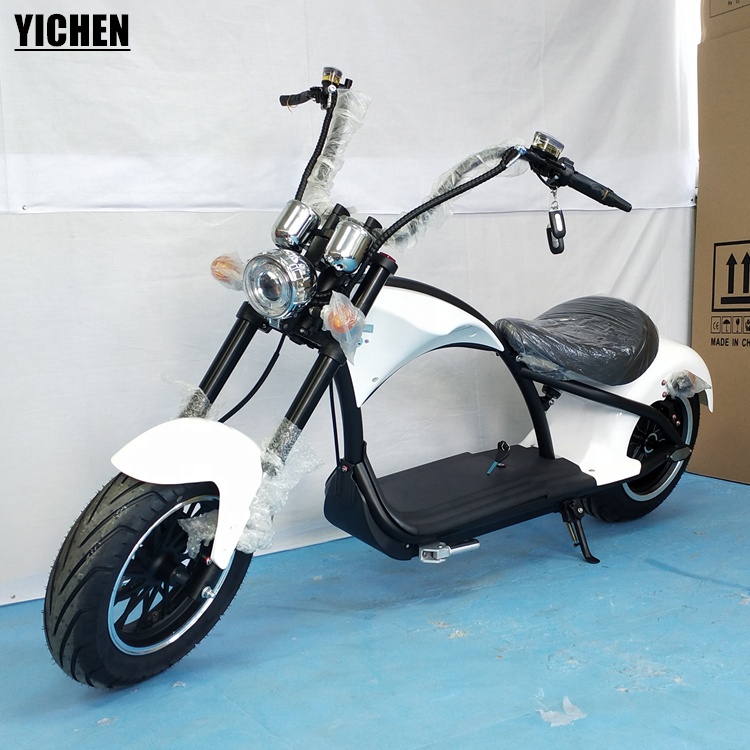 YICHEN Elektroroller Street Legal Waterproof 45km/h Fast Powerful 2000w Motor Wide Wheel Electric Scooter Europe Warehouse