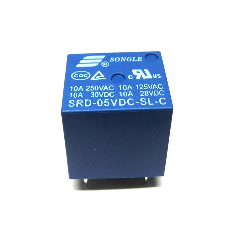 Реле мощности 5v 10A реле T73 5V SRD-05VDC-SL-C DIP оригинальный SRD-24VDC-SL-C SRD-03V 05в 06 09 12V реле напряжения 5 pin-код
