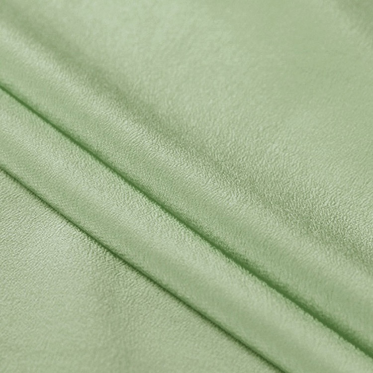 Popular Mint Green Color 12mm 100% Pure Silk Crepe De Chine Fabric for Men Shirt