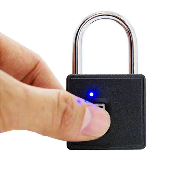 Хорошее качество, водонепроницаемая дешевая USB-зарядка, БЕСКЛЮЧЕВОЙ навесной замок, смарт-сканер отпечатков пальцев