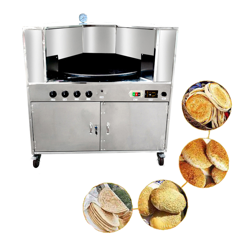 Automatic gas bakery machine pita bread making machine