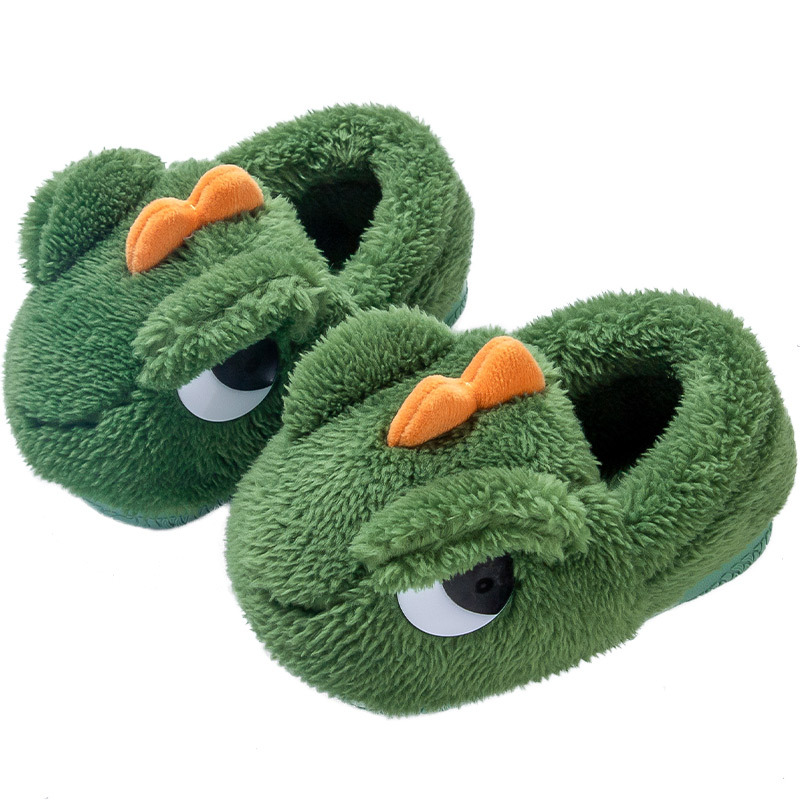 Children's cotton shoes Winter 2021 new popeye dragon home slippers boys and girls baby slippers
