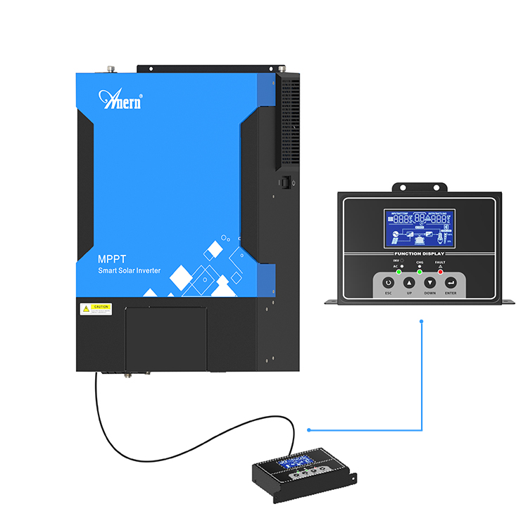 Anern 3500W Wi-Fi Мониторинг MPPT Гибридный солнечный инвертор