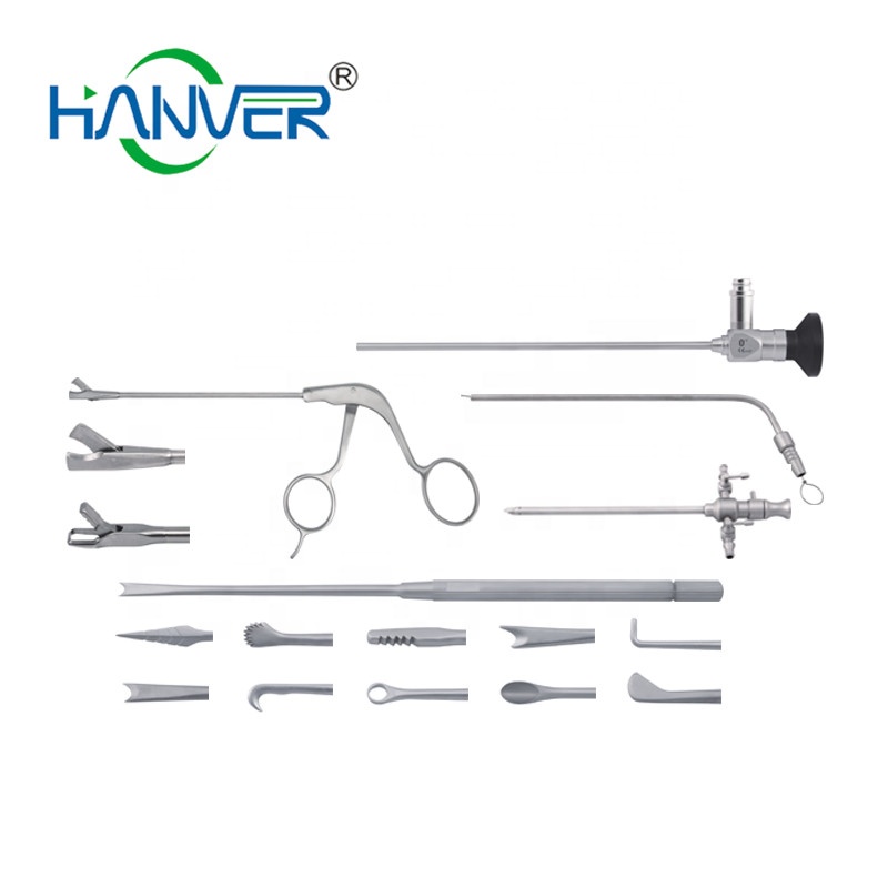 Surgical Orthopedic Instrument Names Arthroscopy Set 30 Degree Hook Scissors