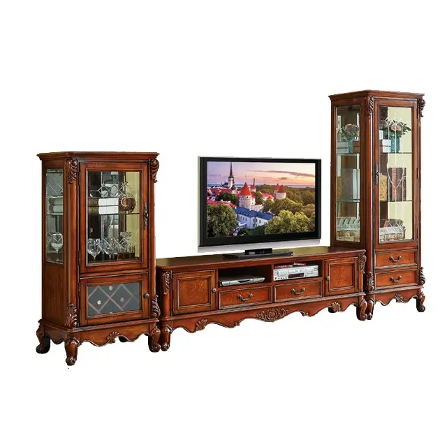 Outstanding Quality Rustic Solid Wood Sideboard / Entry Way Console / Bookcase