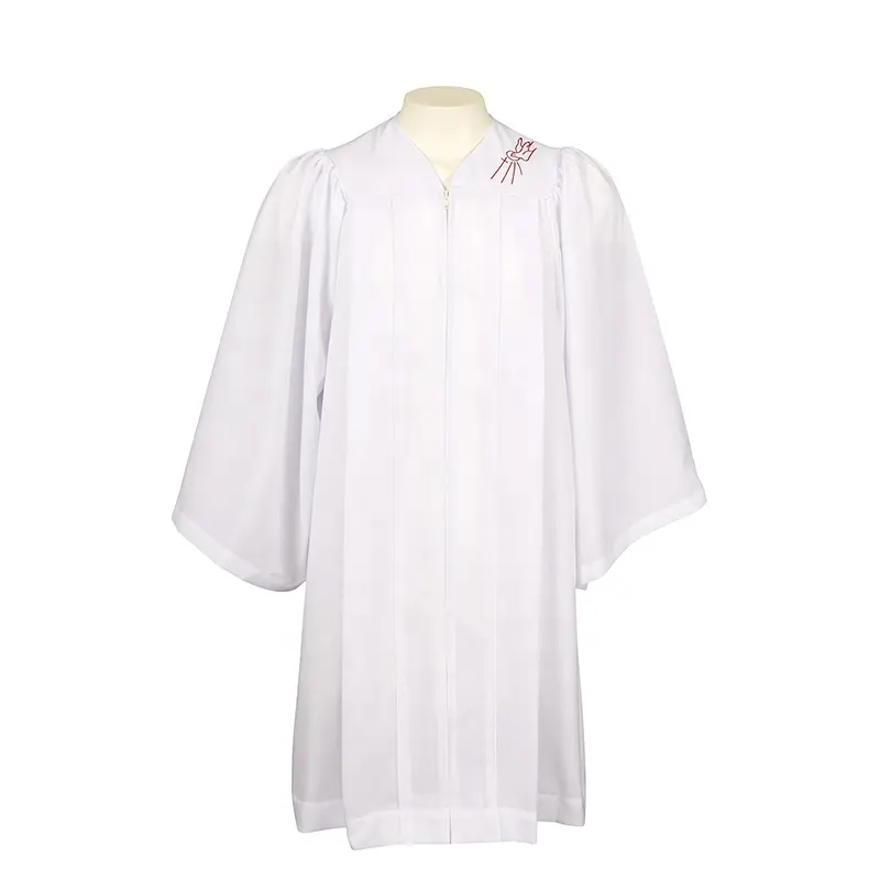 Wholesale White Church Confirmation Robes for Choir