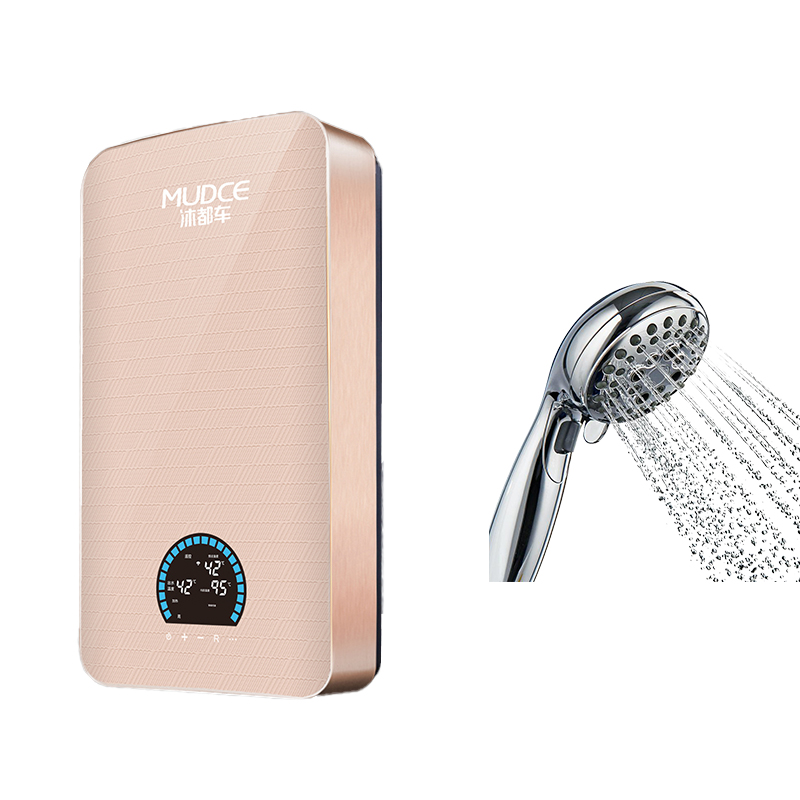 Intelligent quick heating constant temperature dynamic multi capacity bath shower electric water heater
