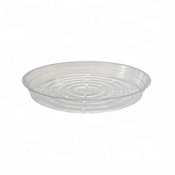 15 Pack of 6/8/10 Inch Clear Plant Saucer Drip Trays