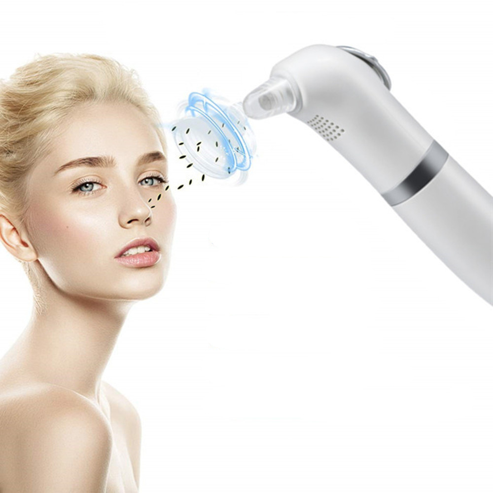 2020 Новый портативный Электрический маска для лица Blackhead вакуумной чистки с горячий и холодный компресс