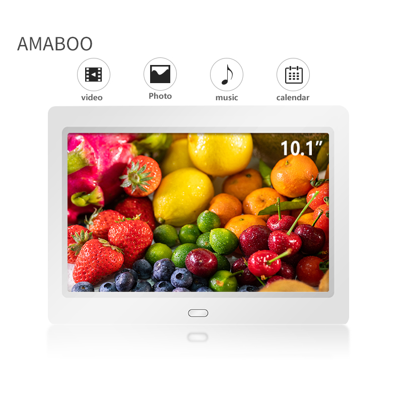 AMABOO 10,1 дюймовое ресторанное оборудование, цифровая настольная рекламная панель, монитор, маленькие ЖК-экраны, видеокиоск