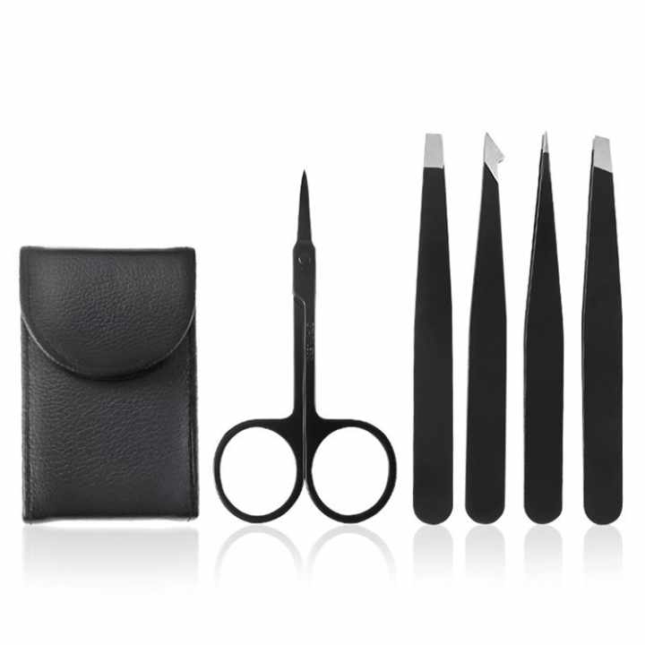 makeup tweezer set