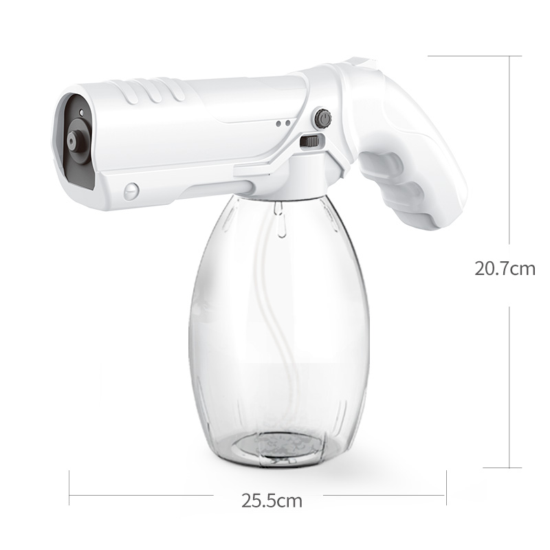 Rechargeable Electric Wireless Power UV Disinfection Nano Air Spray Gun