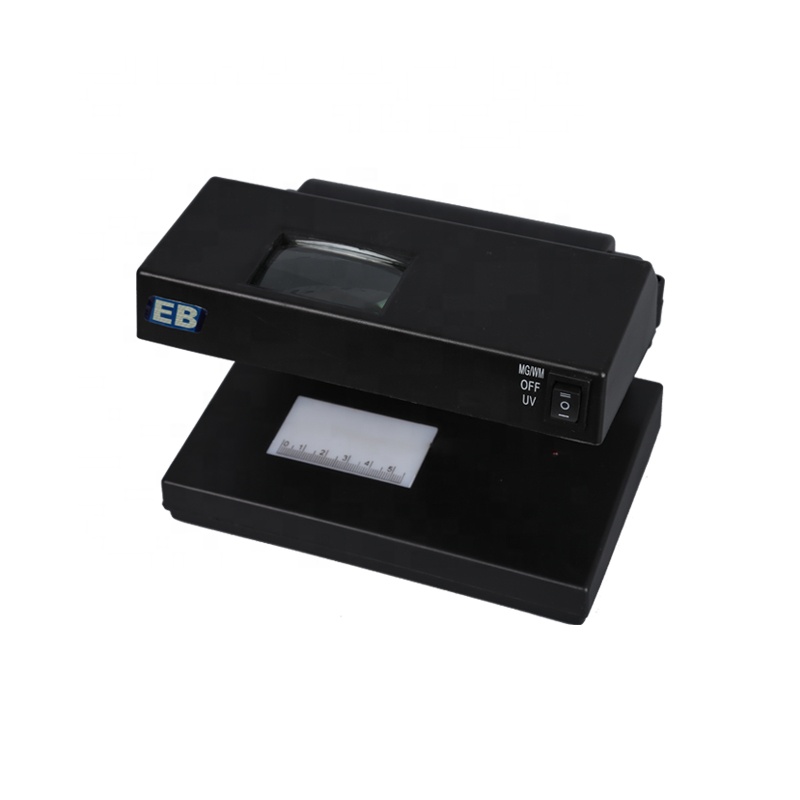 DC-2138 Portable High Precision UV Light Bill Machine Powerful Banknote Detector Detecting Fake Notes High Currency Detectors