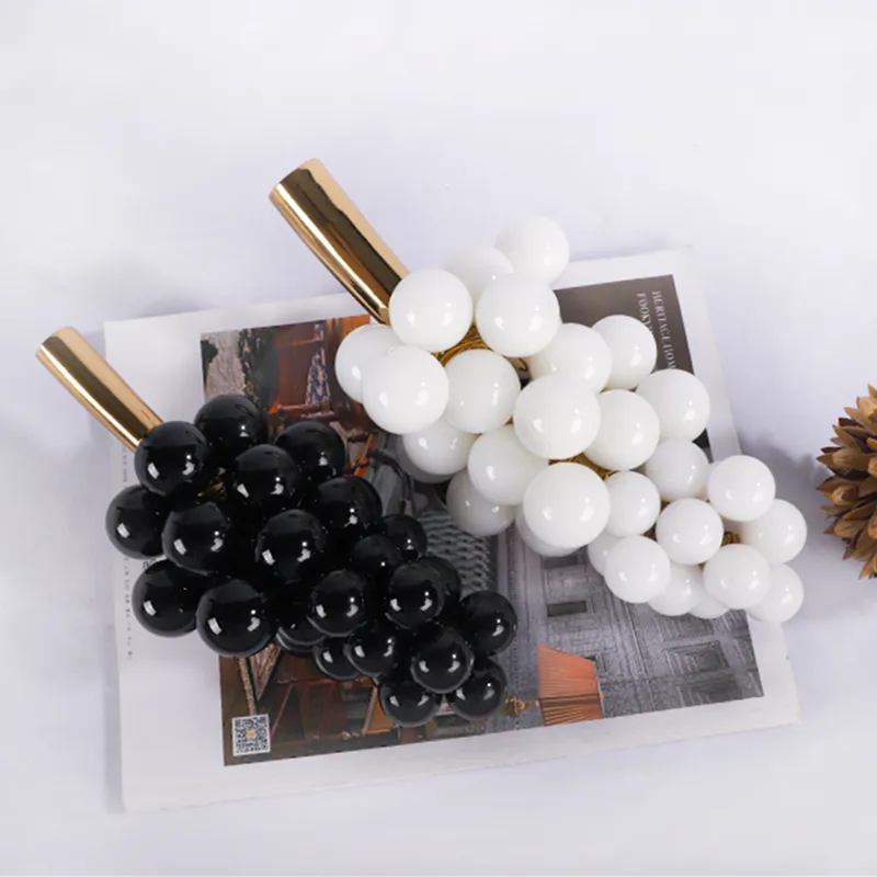 Marble Factory Production Hotel Model Natural Marble Decor Stone Grape Modeling Ornaments Marble Craft