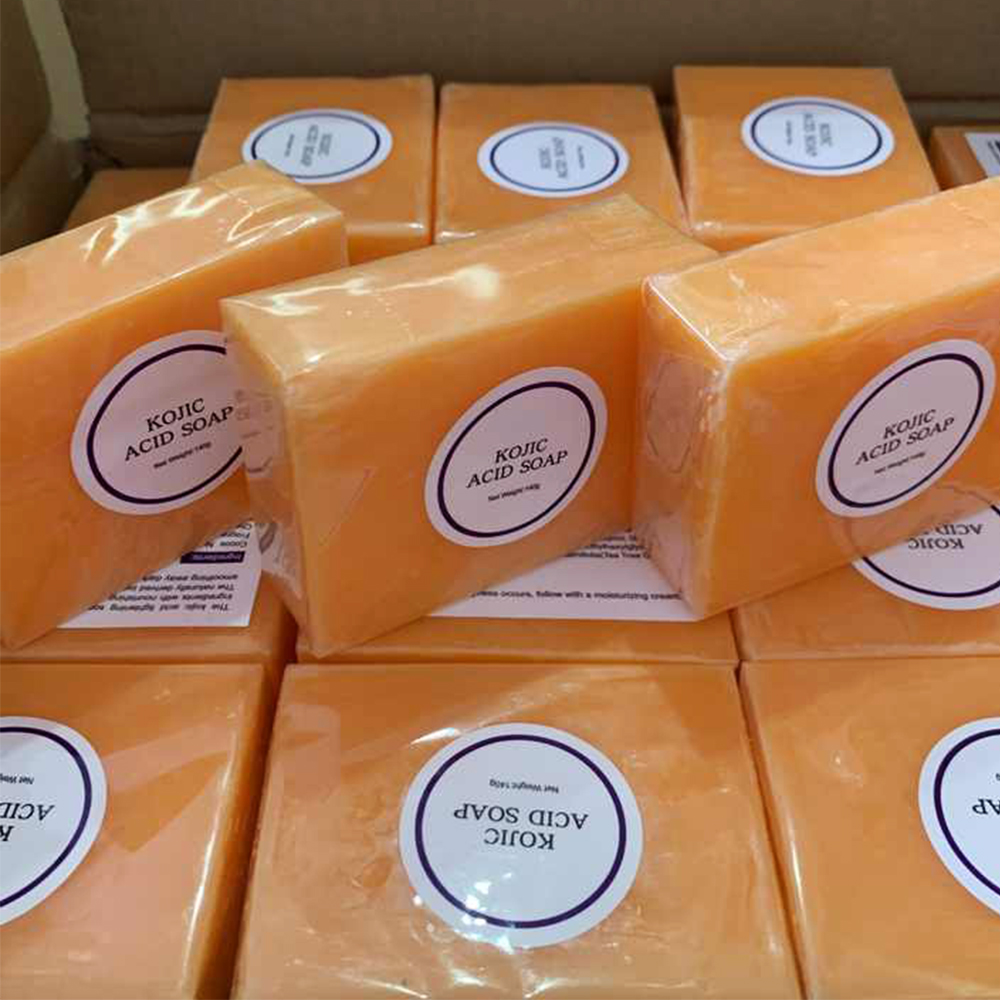 Wholesale Face Dark Spot Remover Body Bath Bleaching Black Skin Lightening Whitening Kojic Acid Soap