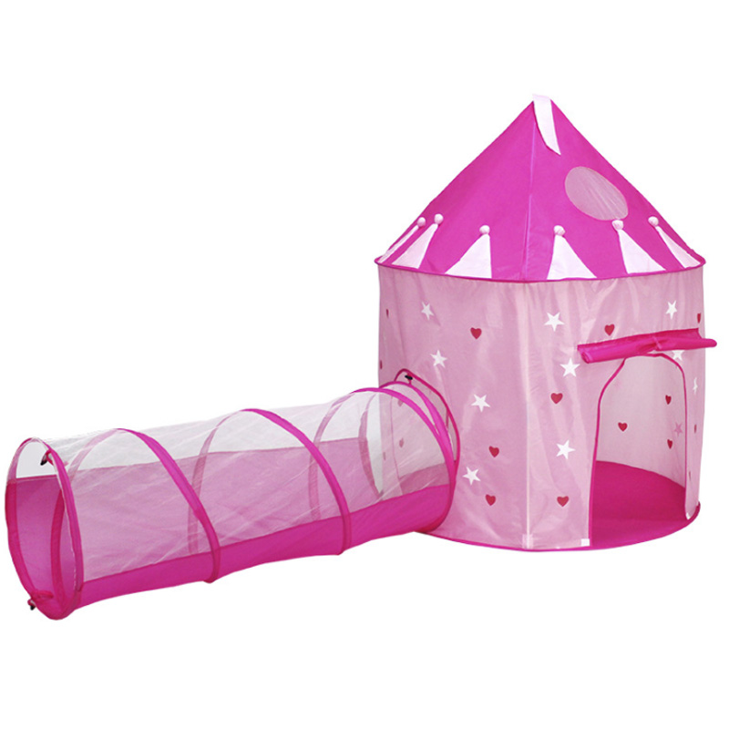 Star night Light Castle Design toys tent and Polyester kids playhouse tent