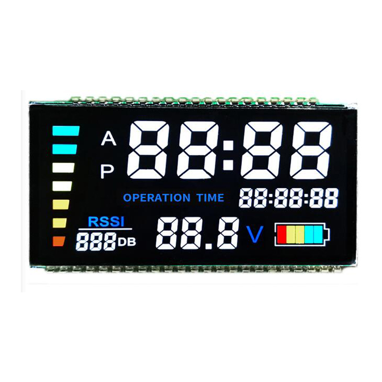 OEM ODM 7 Segment Lcd Display custom lcd panel fuel dispenser lcd display