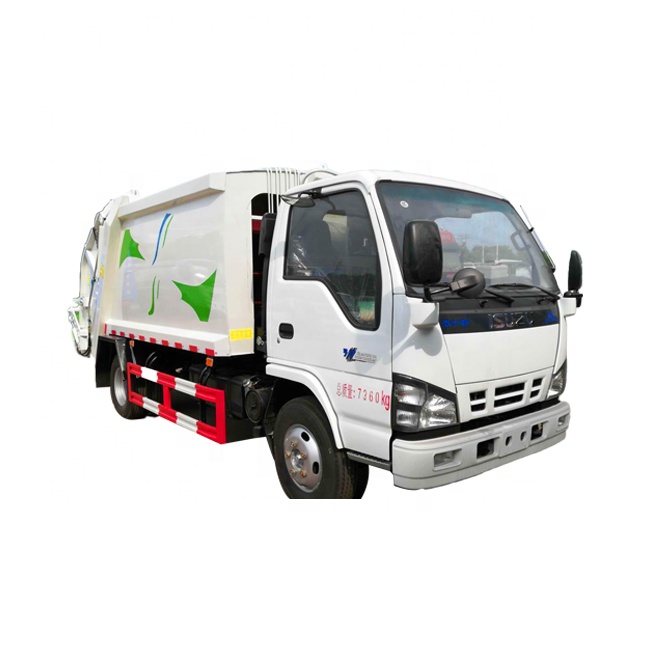 Новый I-SUZU 6 CBM мусоросборник грузовик по цене продажи