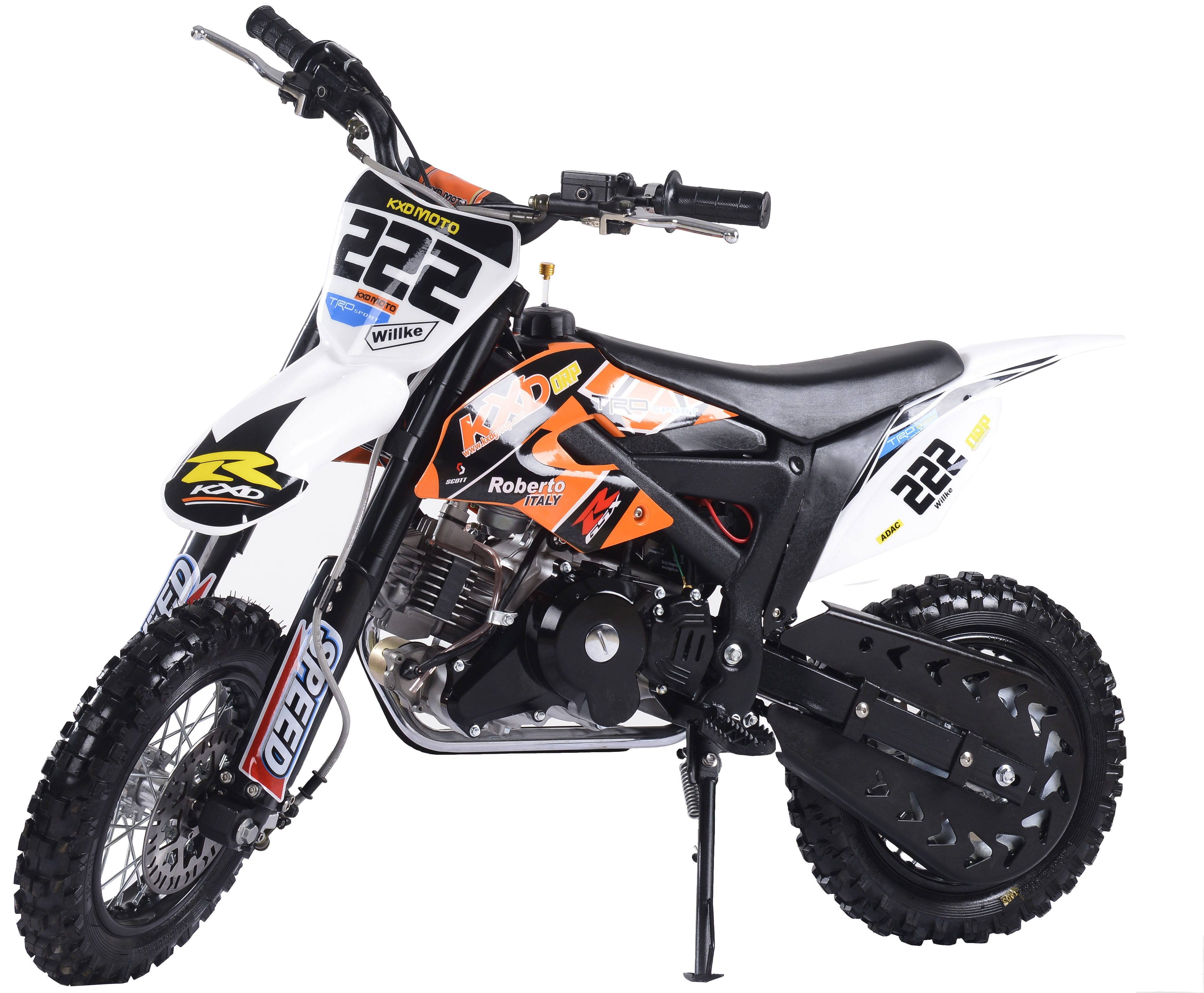 4-тактный внедорожные 50cc двигатель мини пит-Байк велосипед, способный преодолевать Броды для детей