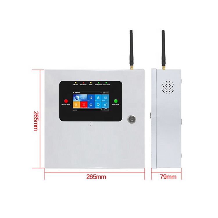 Панель управления пожарной сигнализацией Беспроводной Wi-Fi GSM система управления пожарной сигнализацией система безопасности адресуемый концентратор панель управления сигнализацией концентратор