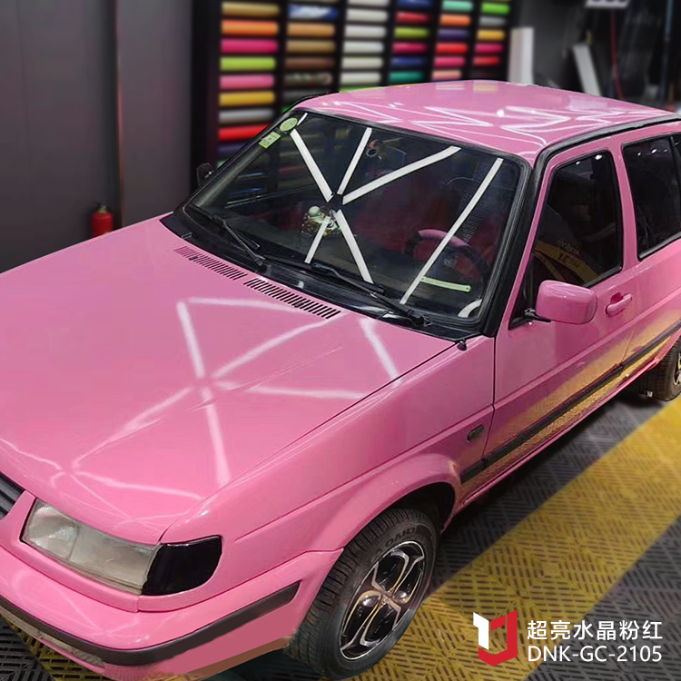 YJ-DEREK Глянцевая кристальная Автомобильная виниловая пленка для изменения цвета 1,52*18 м ПВХ глянцевая виниловая пленка