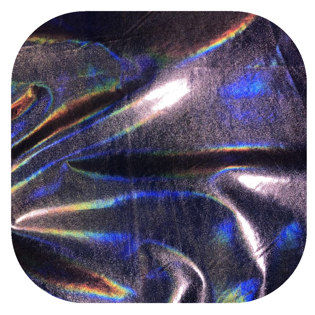 100% Polyester metallic foil fabric for fashion down jackets