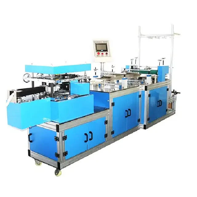 Fully Automated Surgical Cap Disposable Medical Bouffant Caps Making Machine