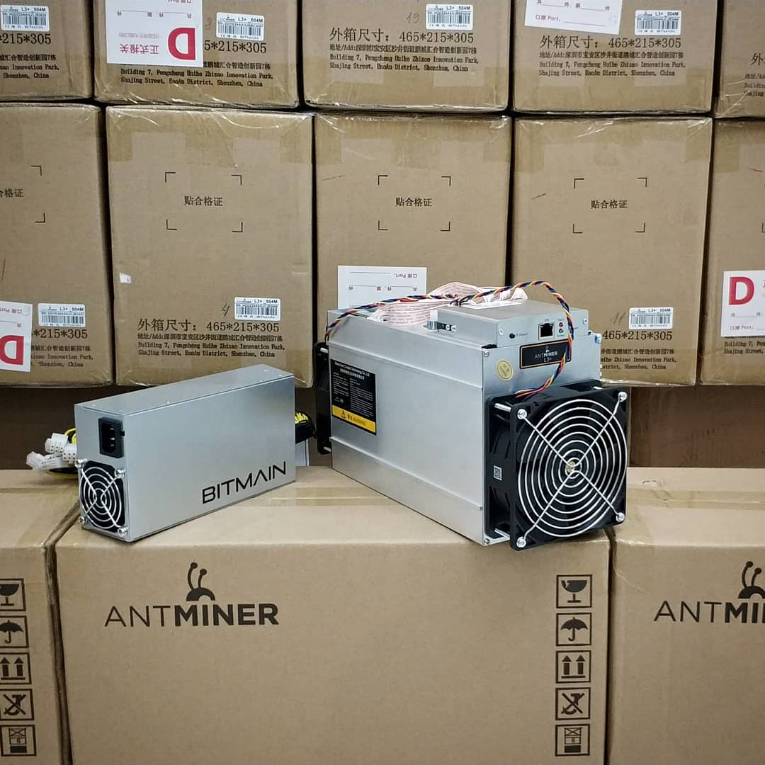 OB Used Bitmain Antminer L3+ L3++ Second Hand Miner L3+ L3++ S19 Pro S9j S15 T15 L3 L3+ L3++