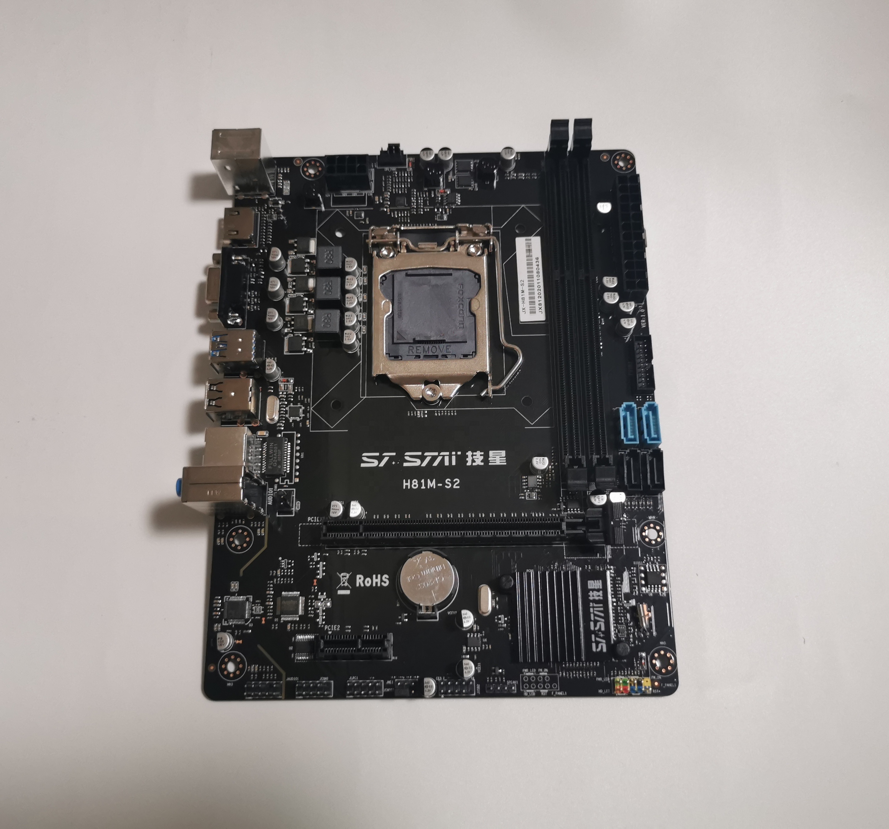 Настольная компьютерная материнская плата JX H81M-S2 H81 LGA 1150 новая оригинальная материнская плата
