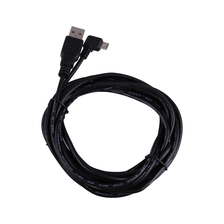 Под прямым углом 90 градусов микро USB зарядный кабель для Android