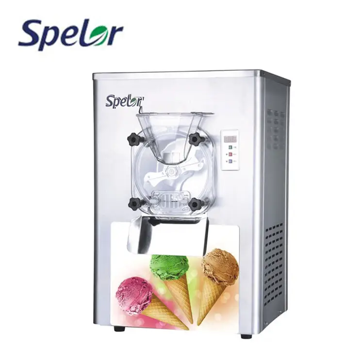 Attractive Price New Type Low Power Used Hard Gelato Ice Cream Machine Commercial