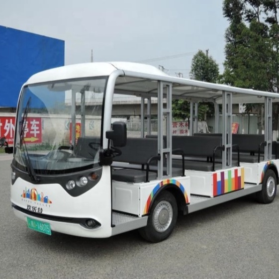 23 Seats Electric Sightseeing Bus with 72V Toyota Controller