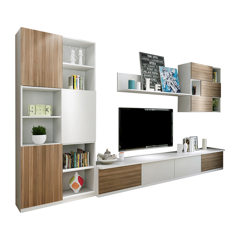 SUOFEIYA Hot Sale Modern Design Living Room TV Stand Wooden Cabinet