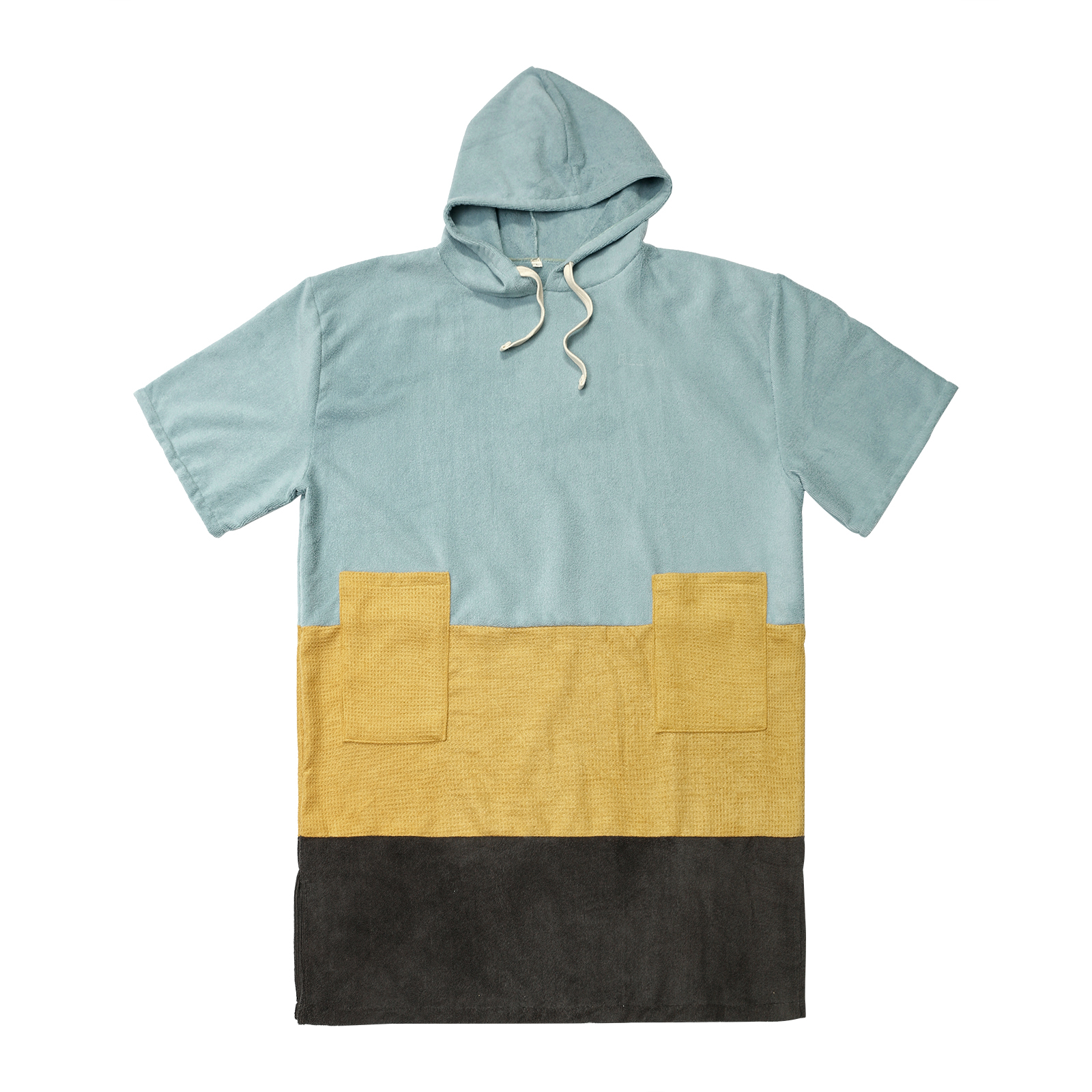 Custom Surf Microfiber Hooded Poncho Beach Towels for Adults