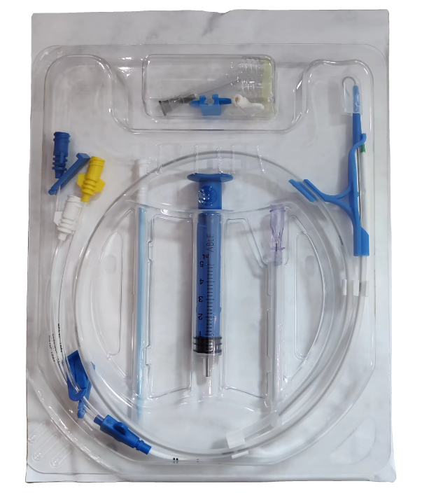 Central Venous Catheter Single Double And Triple Lumen Medical CVC Kit