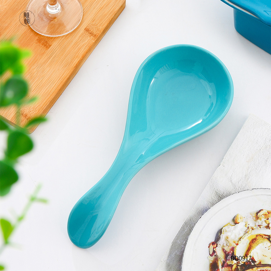 Подставка для кухонной утвари, фарфоровый ковш, подставка для ложки, кухонный керамический Подставка для ложки для плиты