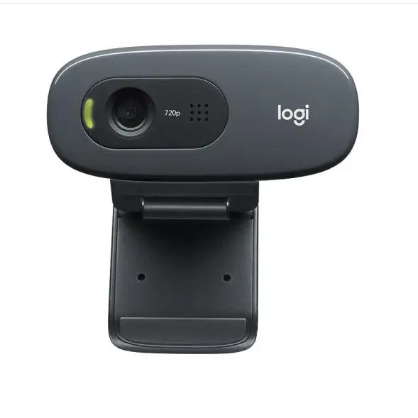 for Logitech C270 720P HD webcam video chat online course (with microphone)