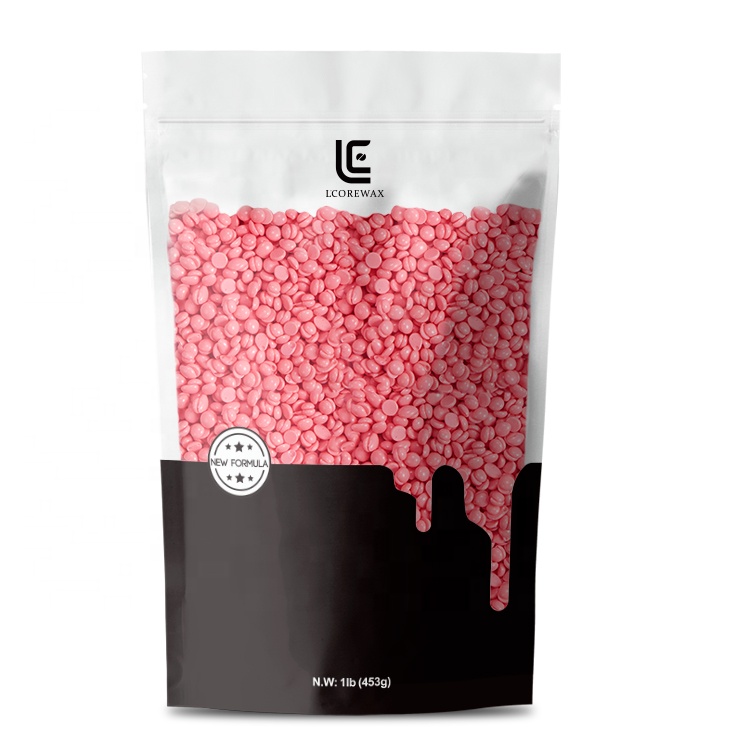 Lcorewax 100g дома простая Сделай Сам DIY бигуди для волос воск для удаления различный цвет твердый воск бобы воск частная этикетка для восковой депиляции