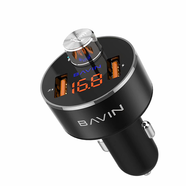 Автомобильное зарядное устройство USB CE/Rosh/FCC, быстрая зарядка QC3.0, QC2.0, зарядное устройство для мобильного телефона, 2 порта USB, быстрое автомобильное зарядное устройство для iPhone, Samsung, планшетов