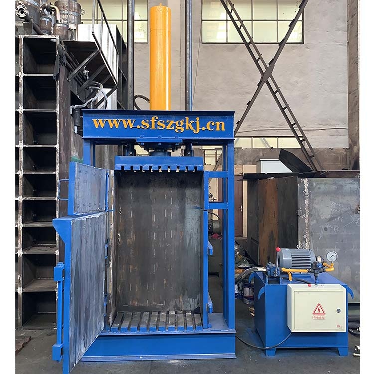 Factory Price Hydraulic Waste Paper Cardboard Baler Machine