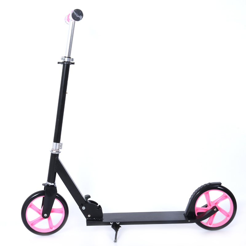 Factory Direct Sale 2 wheels foldable scooter with pu wheel for adult
